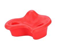 TOPINCN 10 Pezzi di Plastica con Consistenza di Pietre da Parete con Kit di Colori Chiari per Quel Caricamento all'Interno e all'Esterno, Fermo e Resistente (Rosso)