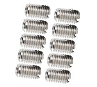 TOPINCN 10 Pz M4x0.7 M6x1.0 Inserto di Riparazione Filettato in Acciaio Inossidabile 303 Riduttore Dado per Computer Lampade Stampi Attrezzature Meccaniche