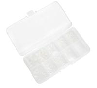 TOPINCN 150pcs a Vite in Nylon -Kit di Range Industrial Agent, Never Rusty Hex Washinger M2 M2.5 M4 M5