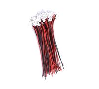 TOPINCN 20 Set Micro JST 1,25 Mm Connettore a 2 Pin per il Circuito con una Grande conducibilità Elettrica per -enthusiasts e Hobbisti (2pin set maschile e femminile)