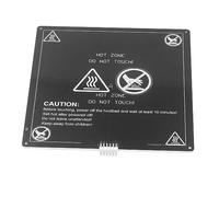 TOPINCN 3D Printer Hot Bed Flat Surface 220x220mm Aluminum Heatbed for