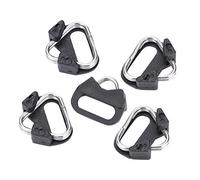 TOPINCN 5 Pezzi Ganci Triangolari Ad Anello Diviso in Lega Resistente per Tracolla della Fotocamera - Anelli di Montaggio Sicuri per Accessori della Fotocamera - Ideale per gli Appassionati di