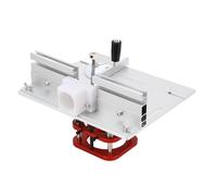 TOPINCN 51 Mm Hubhubhub -handbuch Kit di Sollevamento del Router Versatile Usi Rivestimenti per le Incisioni per Hobbisti, Aste di Supporto in Acciaio Inossidabile