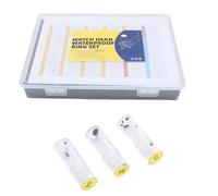 TOPINCN 960 Pezzi O-ring per di Orologi, Anelli di Tenuta Circolari di 96 Dimensioni, Guarnizioni di Tenuta in Gomma Impermeabili, Parti di Riparazione Flessibili per Orologi per Kit