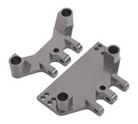 TOPINCN Accessori Durevoli -Auto -Auto modificata Elaborazione Fine nella Base del Tiro Anteriore e Posteriore per MN86S 1/12 RC (Ti Colore)