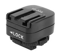 TOPINCN Adattatore Hot Shoe per Flash TTL A7 A7S con Porta PC, ABS Resistente e Metallo, Perfetta compatibilità per la Fotografia
