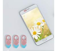 TOPINCN Adesivo per Copriobiettivo in Metallo per Copertura Webcam, Protezione Privacy Sottile per Fotocamera con Design Facile da Aprire/chiudere, Sicurezza Informatica per la Maggior Parte dei (#3)