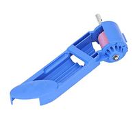 TOPINCN Affilatrice per Punte Al Corindone Portatile Affilatrice per Punte da Trapano per Mola per Utensili Elettrici, Comodo Trasporto, Blu (BLUE)