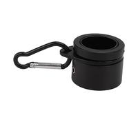 TOPINCN Anelli a Palo della Bandiera da 2 Pezzi, Snotli Anti -avvolgimento, Supporto Anelli di Montaggio a Bandiera Rotante 360 °, Kit di Palo della Bandiera in Acciaio Inossidabile in (Black)