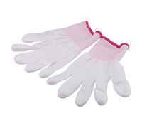 TOPINCN Antistatici Rivestiti in PU per Lavoratori del Settore Elettronico, Lavoro Antiscivolo e Resistenti All'usura con Buona permeabilità All'aria, Perfetti per L'assemblaggio di Precisione (1