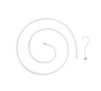 TOPINCN Appendiabiti a Spirale Rotondo, Stendibiancheria Stoccaggio e Organizzazione della Biancheria Appendiabiti per Asciugatura Trapunta a Spirale in Ferro Gancio per Appendere