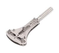 TOPINCN Apriscatole/coperchio Universale per Orologio, Design con Artiglio a 3 Punti, per Rimuovere la Vite della Batteria Dell'orologio, Regolabile per Orologi 17-53 Mm - con 12 Artigli di