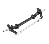 TOPINCN ASSE del Volante Anteriore in Lega di Alluminio Resistente per Un Camion Trattore RC 1/14, CNC Processi ASSE del Volante RC, Adatto per Hobbisti Ed Appassionati
