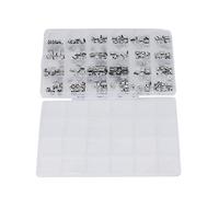 TOPINCN Assortimento di Connettori Jack per Presa Micro USB Premium da 240 Pezzi, Connessione Affidabile, Adatto per Prodotti Informativi, Materiale in Acciaio Inossidabile