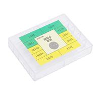 TOPINCN Assortimento di Piedini per Quadrante di Orologi Accessorio per Parti di Riparazione Durevoli per Orologiaio, 10 Set Piedini per Orologi in Lega per 2824 2836 8205 46941 per Officina