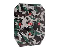 TOPINCN Bersaglio Elettronico per Reset Automatico del Punteggio, Bersaglio Elettrico, Intelligente, con Effetti Sonori, Giocattolo da Gioco con Varie modalità per Competizioni di