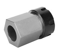 TOPINCN Blocco Pinza in Acciaio Duro ER-32 per Macchina per Incidere di Tornio CNC, Strumento Ad Alta Resistenza per Installazione Rapida, per la Lavorazione di Parti Lunghe, Argento e