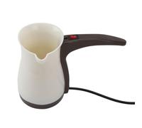 TOPINCN Bollitore per caffè Elettrico da 500 Ml Bollitore per Acqua Calda Portatile Caffettiera Turca con Manico per Riscaldare caffè, tè e Latte