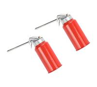 TOPINCN Bomboletta Oliatore per Pistola a Spruzzo Tanica Olio Durevole per Pompa Manuale per Cuscinetti Volventi Acciaio Laminato a Freddo da 200 Ml per Motocicli, Biciclette e Macchinari