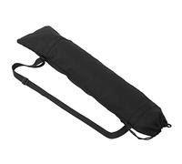 TOPINCN Borsa con Supporto per Luce Monopiede Nera con Tracolla, Custodia per Fotocamera in Nylon Resistente per Treppiede, Protezione e Trasporto Dell'attrezzatura Fotografica (L)