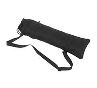 TOPINCN Borsa con Supporto per Luce Monopiede Nera con Tracolla, Custodia per Fotocamera in Nylon Resistente per Treppiede, Protezione e Trasporto Dell'attrezzatura Fotografica (S)