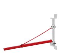 TOPINCN Braccio di Supporto per Paranco Elettrico Staffa per Asta di Sollevamento da 600 Kg per L'uso su Ponteggi, Soluzione di Sollevamento Durevole e Telescopica