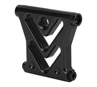 TOPINCN Burumper Anteriore in Lega di Alluminio per Auto RC Argomento Forte Contro la Cornice di Collisione per Veicoli Assiale RBX10 1/10 Remote Control (Black)
