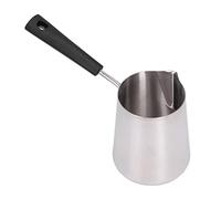 TOPINCN Caffettiera Turca in Acciaio Inossidabile da 600 Ml Facile da Pulire per Riscaldare Latte e Cioccolato