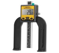 TOPINCN Calibro di profondità Digitale con Precisione di 0,01 Mm e Base Magnetica per Progetti di Lavorazione del Legno e Artigianato