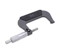 TOPINCN Calibro Micrometrico Portatile, Misuratore di Spessore Efficiente Al Tocco per Misurazioni Calibrate, Ampiamente Utilizzato in Officine, Lega di Alluminio (50-75/0,01 mm)