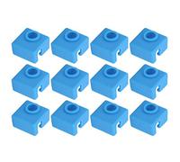 TOPINCN Calzini in Silicone Resistenti Alle Alte Temperature 12 Pezzi per Stampante 3D MK7/8/9, Copertura Protettiva per Estrusore di Facile Installazione per Utenti Fai-da-te
