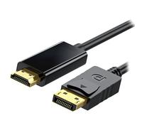 TOPINCN Cavo di Interfaccia Multimediale da DisplayPort a HD con Materiali di Prima qualità Trasmissione Stabile e una qualità 'immagine Chiara per L'intrattenimento Familiare
