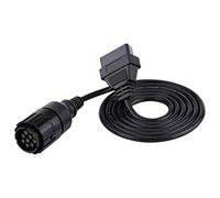 TOPINCN Cavo Diagnostico del Connettore Adattatore 10 Pin a 16 Pin per Moto ICOMD, Nuovo Adattatore di Alta qualità per la Registrazione dei Filmati Video