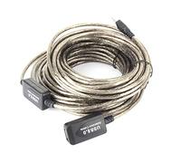 TOPINCN Cavo Prolunga USB 2.0 da 15 M, Trasferimento Dati Veloce per il Posizionamento Flessibile dei Dispositivi USB