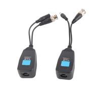 TOPINCN CCTV Compatibile -Balun Ricetrasmettitore, immunità Al Rumore per Segnali Video Chiari, 1 Coppia per il di Sicurezza Aziendale