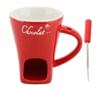 TOPINCN Ceramic Butter Warmer Mug Personal Chocolate Melting Cup per