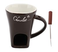 TOPINCN Ceramic Butter Warmer Mug Personal Chocolate Melting Cup per