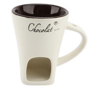 TOPINCN Ceramic Butter Warmer Mug Personal Chocolate Melting Cup per