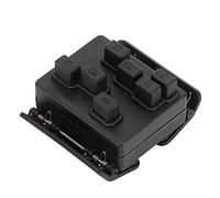 TOPINCN Chord Trainer Efficiente Strumento per Ukulele per Chitarra con Clamp/Holder per Migliorare la Forma della Mano, per Principianti Adatto per Soprano/, Plastica Nera