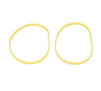 TOPINCN Cinghie di Trasmissione per Pulitore per Piscine 2 Pezzi, Cinghie di Ricambio Resistenti all'Usura in PU con 80 Denti Larghezza 6,5 mm, per Parti 3302A3302PK