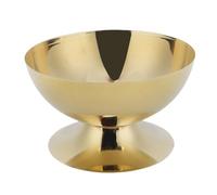 TOPINCN Ciotole per Gelati, Tazza di Budino in Acciaio Inossidabile Tazza da Dessert Ciotola Gelato Tazza di Gelati Oro per Insalata di Yogurt Dadi di Frutta Decorazione per la Casa (corto)