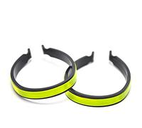 TOPINCN Clamp/Holder per Pantaloncini da Ciclismo Ultraleggeri Riflettenti, Morsetto/Supporto di Sicurezza da 2 Pezzi per la Guida Notturna, Migliora la Sicurezza e la visibilità, per i Ciclisti