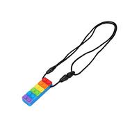 TOPINCN Collana Massaggiagengive in Silicone Resistente Alle Alte Temperature per Esigenze di Ricerca Sensoriale Nei Bambini per Autismo, ADHD, Riparazione Orale, Blu (Massaggiagengive con