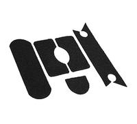 TOPINCN Confezione da 5 Adesivi Resistenti con Gancio per Casco per Caschi IBH, Ottimi Accessori, Facile Installazione, Accessori Militari (BLACK)