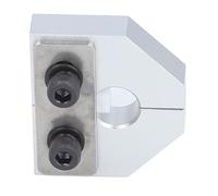 TOPINCN Connettore per Saldatore a Filamento da 1,75 Mm Giunto per Filamenti in Lega di Alluminio Durevole per PLA ABS PETG PC PP Argento Forniture per Stampanti 3D