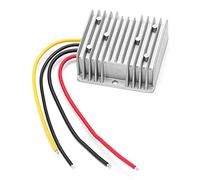 TOPINCN Convertitore di Tensione DC Boost Dissipazione Efficiente del Calore per Motori Sistemi di Navigazione per Auto Alluminio Pressofuso 2,9 X 2,9 X 1,3 Pollici