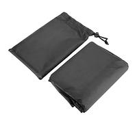 TOPINCN Copertura per Ombrellone da Giardino, Protezione Antipioggia per Patio da Giardino Resistente Agli Agenti Atmosferici Oxford con Coulisse Regolabile, per la Protezione dei Mobili