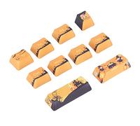 TOPINCN Copritasti Materiale PBT Design di Halloween Digitazione Semplice per Tastiere Meccaniche Personalizzate 10 Conteggi