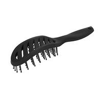 TOPINCN Costolette Pettinate e Secco a Maglietta per Capelli di Nylon per la Degradazione dei Capelli Lisce e Malattie del Calore Adatte a Tutti i (BLACK)