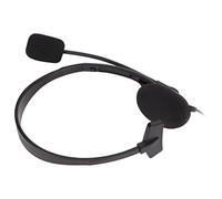 TOPINCN Cuffia Regolabile per Servizio Clienti con Orecchio Singolo, con Riduzione del Rumore, Cuffia S480, Nera, per Chiamate in Conferenza